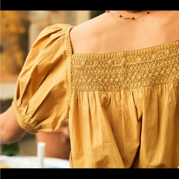 DOEN Gail Top - Wheat - Picture 6 of 11